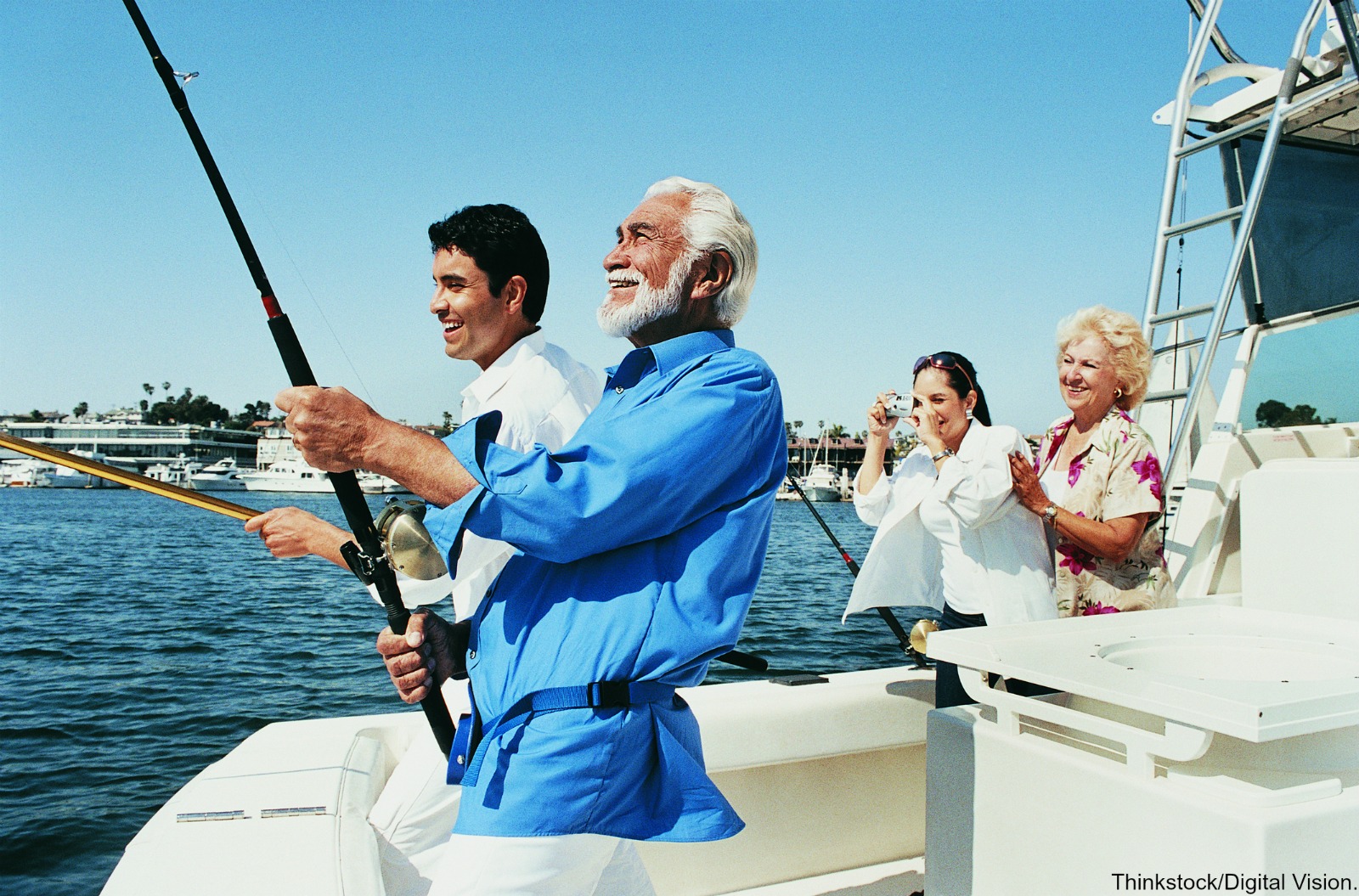 Friends and family having fun on Fort Lauderdale Fishing Party Boats